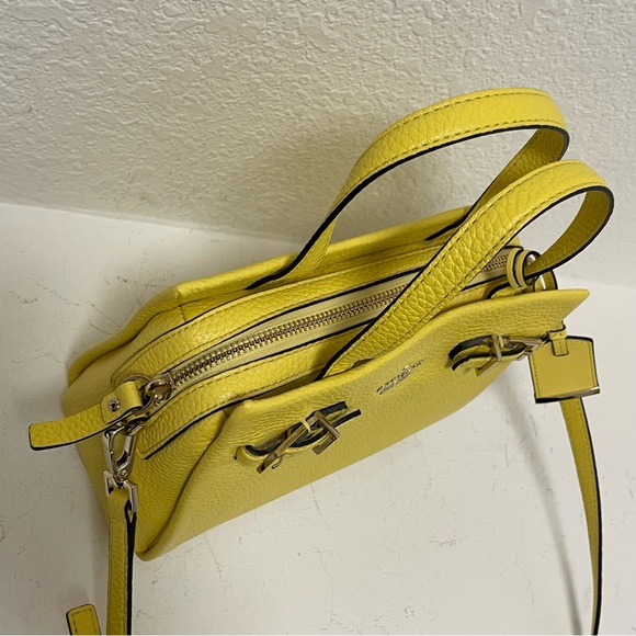 🆕Kate Spade ♠️ Holden Street Small Lanie Satchel/Crossbody in Lemon Yellow - Picture 6 of 15
